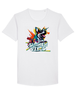 summer vibes Tricou mânecă scurtă guler larg Bărbat Skater