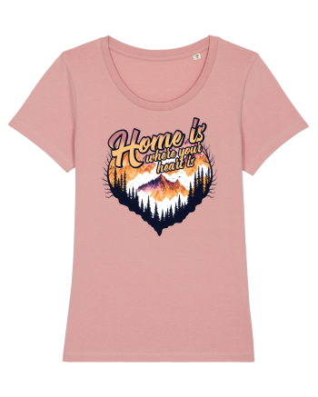 pentru pasionații de drumeții - Home is where your heart is Canyon Pink