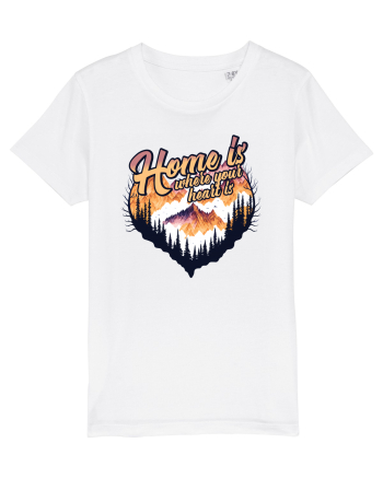 pentru pasionații de drumeții - Home is where your heart is White
