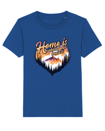pentru pasionații de drumeții - Home is where your heart is Majorelle Blue
