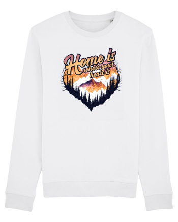 pentru pasionații de drumeții - Home is where your heart is White