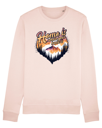 pentru pasionații de drumeții - Home is where your heart is Candy Pink