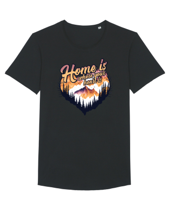 pentru pasionații de drumeții - Home is where your heart is Black