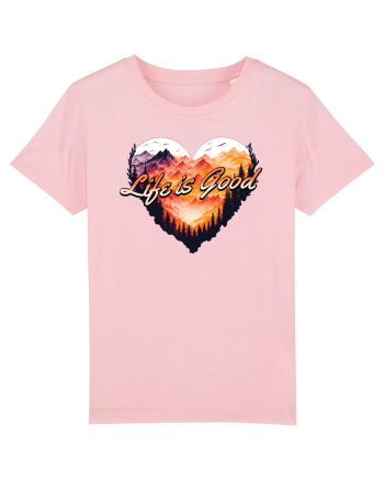 pentru pasionații de drumeții - Life is good Cotton Pink