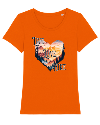 pentru pasionații de drumeții - Live love hike Bright Orange