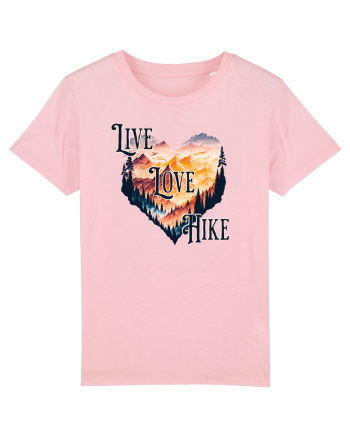 pentru pasionații de drumeții - Live love hike Cotton Pink