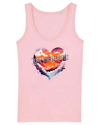 pentru pasionații de drumeții - Love the heights Cotton Pink