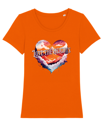 pentru pasionații de drumeții - Love the heights Bright Orange