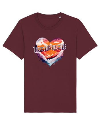 pentru pasionații de drumeții - Love the heights Burgundy