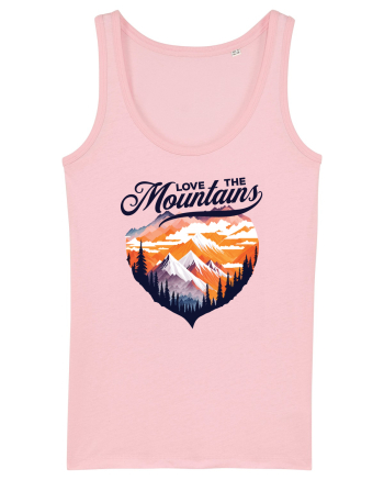 pentru pasionații de drumeții - Love the mountains Cotton Pink