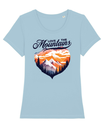 pentru pasionații de drumeții - Love the mountains Sky Blue