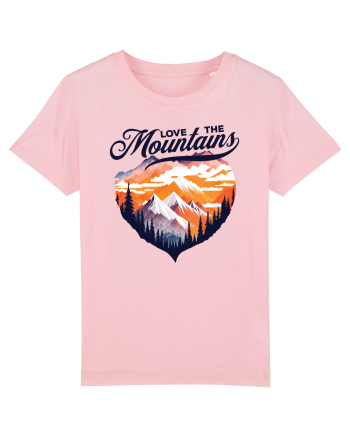 pentru pasionații de drumeții - Love the mountains Cotton Pink