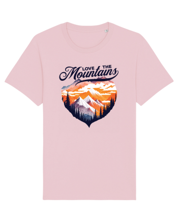 pentru pasionații de drumeții - Love the mountains Cotton Pink