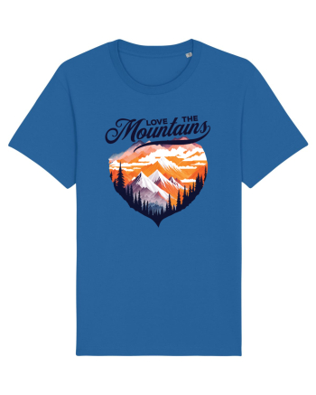 pentru pasionații de drumeții - Love the mountains Royal Blue