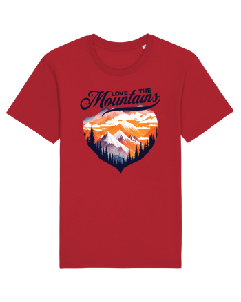 pentru pasionații de drumeții - Love the mountains Red