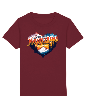 pentru pasionații de drumeții - Loving the mountains since forever Burgundy