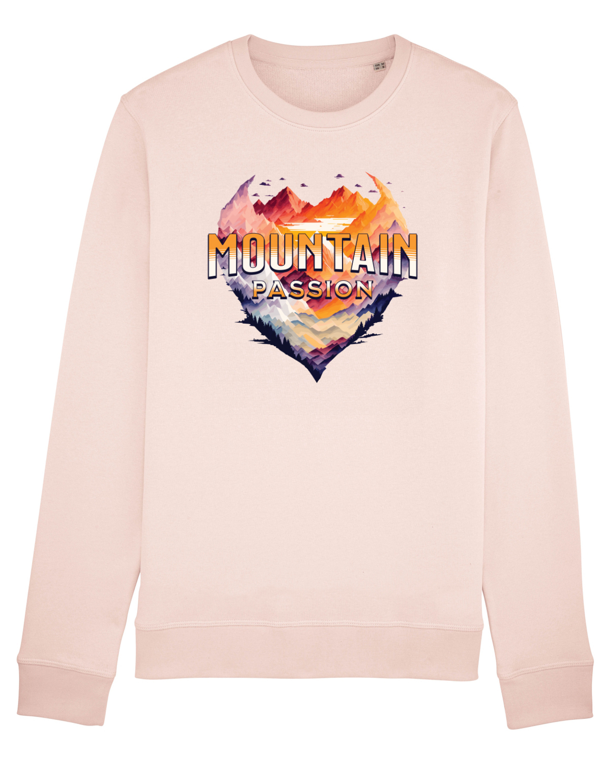 Bluză mânecă lungă Unisex Rise Candy Pink