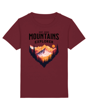 pentru pasionații de drumeții - Mountains explorer Burgundy