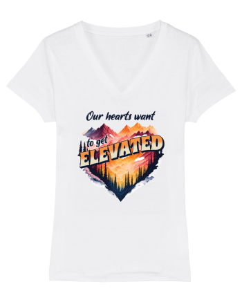 pentru pasionații de drumeții - Our hearts want to get elevated White