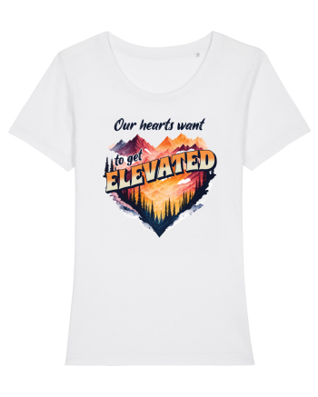 pentru pasionații de drumeții - Our hearts want to get elevated White