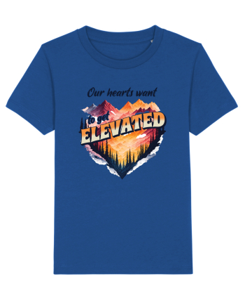 pentru pasionații de drumeții - Our hearts want to get elevated Majorelle Blue