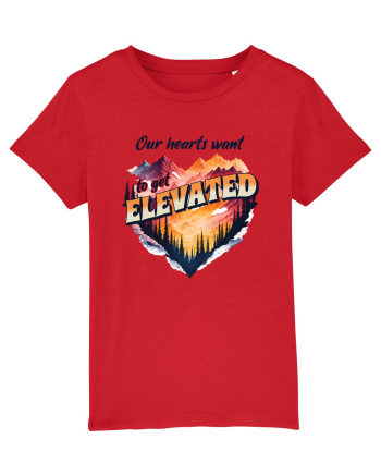 pentru pasionații de drumeții - Our hearts want to get elevated Red