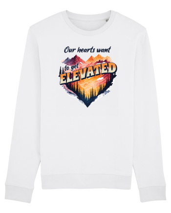 pentru pasionații de drumeții - Our hearts want to get elevated White