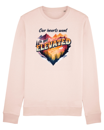 pentru pasionații de drumeții - Our hearts want to get elevated Candy Pink