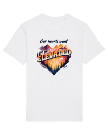 pentru pasionații de drumeții - Our hearts want to get elevated White