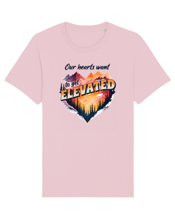 pentru pasionații de drumeții - Our hearts want to get elevated Cotton Pink