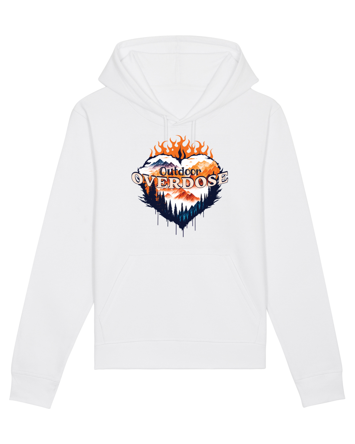 Hanorac Unisex Drummer White