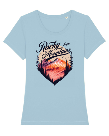 pentru pasionații de drumeții - Rocky Mountains and co Sky Blue
