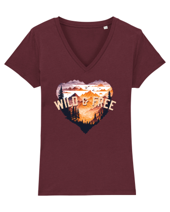 pentru pasionații de drumeții - Wild and free Burgundy