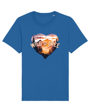 pentru pasionații de drumeții - Wild and free Royal Blue