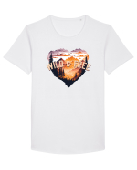 pentru pasionații de drumeții - Wild and free Tricou mânecă scurtă guler larg Bărbat Skater