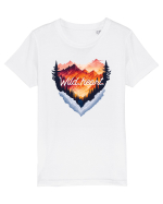 pentru pasionații de drumeții - Wild heart Tricou mânecă scurtă  Copii Mini Creator