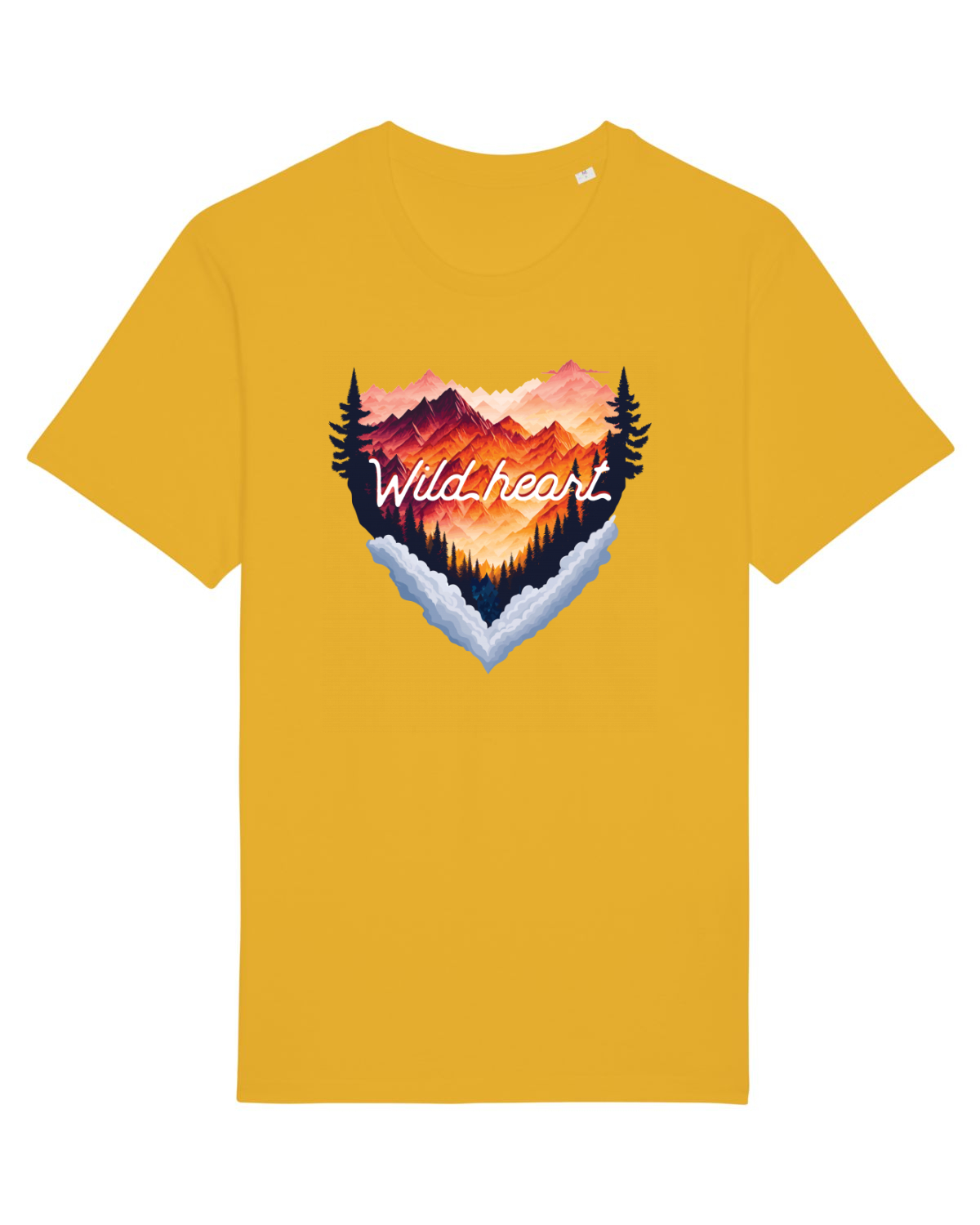 Tricou mânecă scurtă Unisex Rocker Spectra Yellow