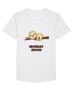 Monday mood Tricou mânecă scurtă guler larg Bărbat Skater