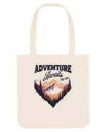 in stil grunge - Adventure awaits for you Sacoșă textilă