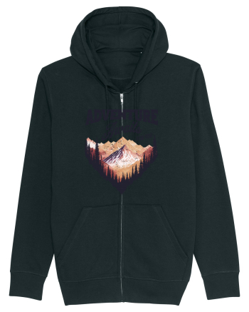 in stil grunge - Adventure awaits for you Black