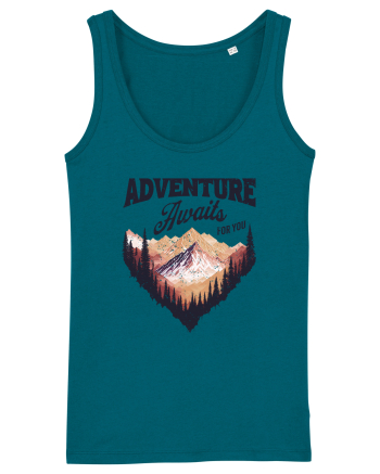 in stil grunge - Adventure awaits for you Ocean Depth