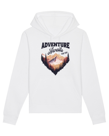 in stil grunge - Adventure awaits for you White