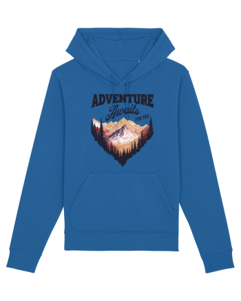 in stil grunge - Adventure awaits for you Royal Blue