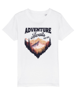 in stil grunge - Adventure awaits for you Tricou mânecă scurtă  Copii Mini Creator