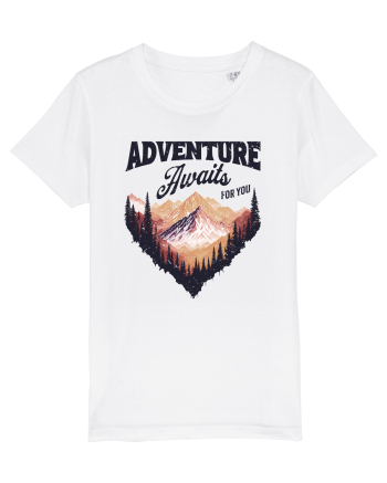 in stil grunge - Adventure awaits for you White