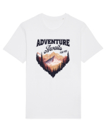 in stil grunge - Adventure awaits for you Tricou mânecă scurtă Unisex Rocker