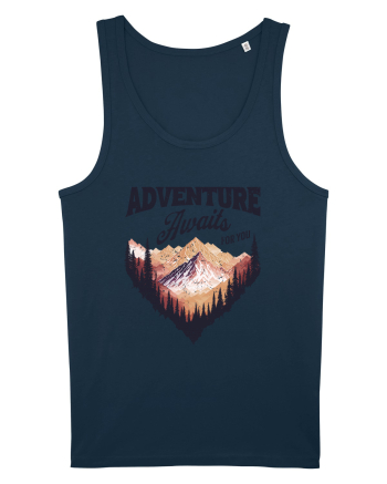 in stil grunge - Adventure awaits for you Navy