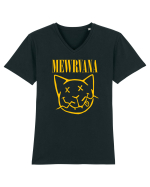 Mewrvana Tricou mânecă scurtă guler V Bărbat Presenter