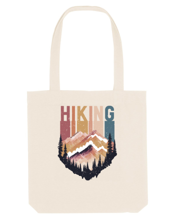 in stil grunge - Hiking emblem Natural