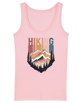 in stil grunge - Hiking emblem Cotton Pink